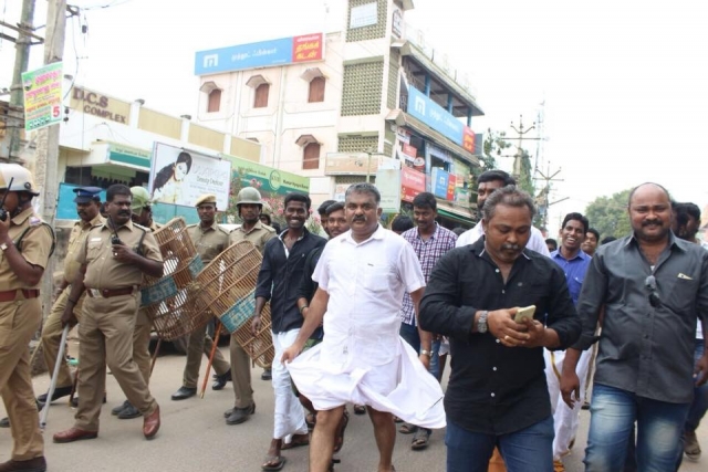 Karthikeya Sivasenapathy at Jallikattu Protest